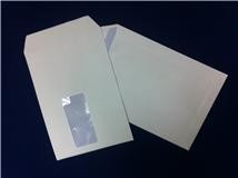1000 X WHITE C5 ENVELOPES - WITH WINDOW - SELF-SEAL  