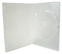 50 X 14MM CLEAR DVD CASES 