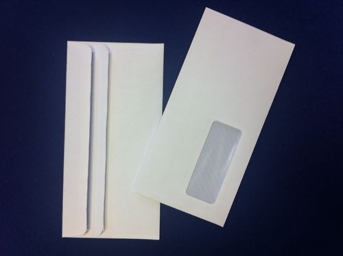 1000 X WHITE DL WITH WINDOW ENVELOPES SELF-SEAL 
