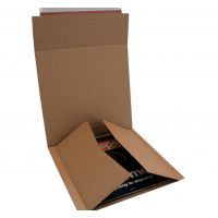 100 SIZE C PEEL N SEAL MULTI DEPTH RECORD OR BOOK CORRUGATED MAILERS