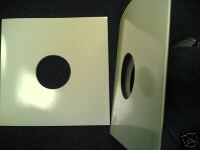 50 12" WHITE SPINED ALBUM RECORD SLEEVES 