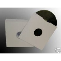 100 12" WHITE CARD MASTERBAG / RECORD SLEEVES 