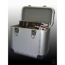 12" SILVER ALUMINIUM DJ FLIGHT CASES 