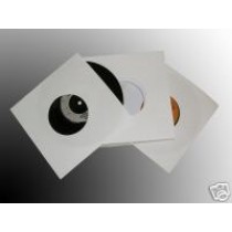 1000 7" WHITE PAPER RECORD SLEEVES - FREE UK DEL 