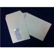 1000 X WHITE C5 ENVELOPES - WITH WINDOW - SELF-SEAL  