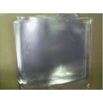 50 X 7" 'GLASS CLEAR' FINSHED PVC RECORD SLEEVES 